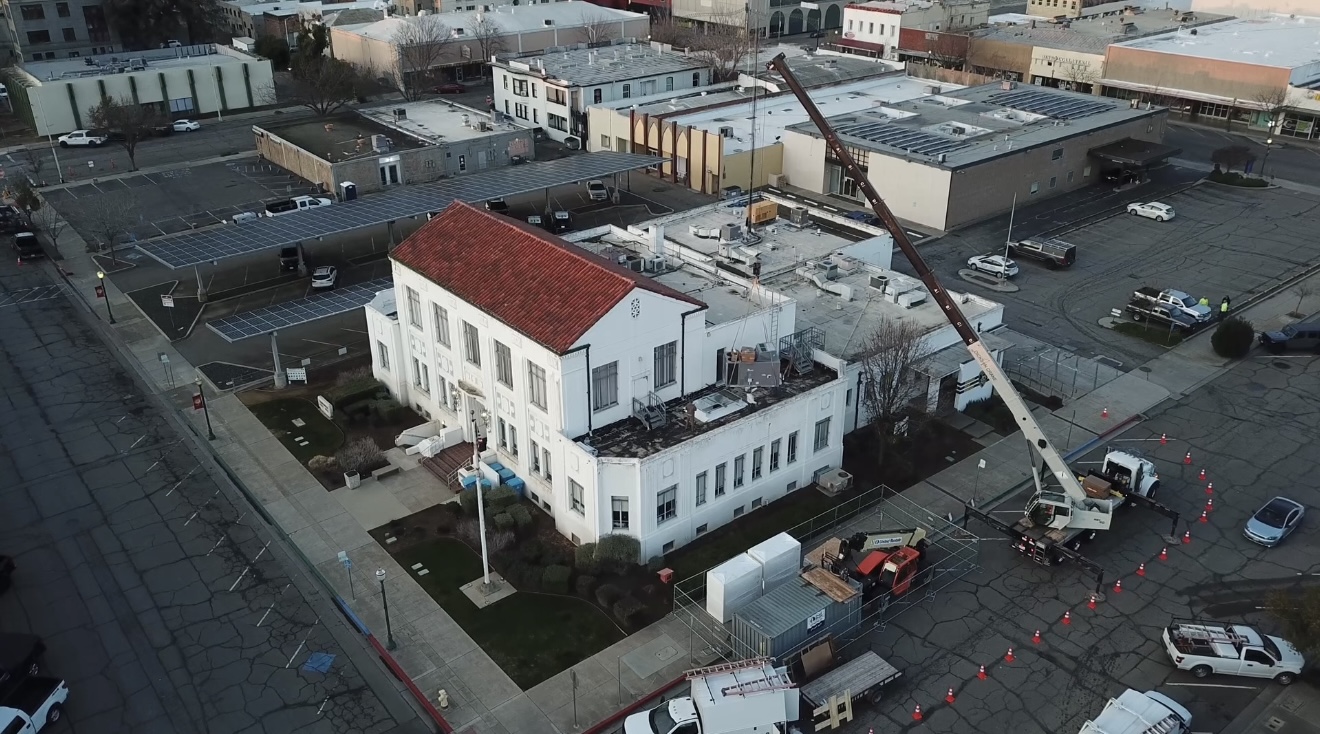 City hall remodel assist